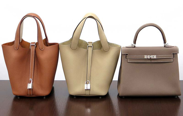 Hermes Gold Color 3 Set