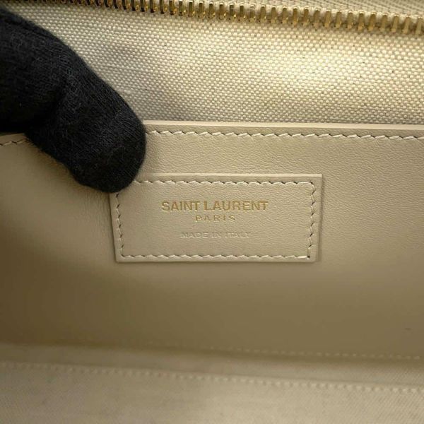 サンローランパリ ハンドバッグ ダウンタウン ベイビー カバス キャンバス/レザー 635346 SAINT LAURENT PARIS 2way