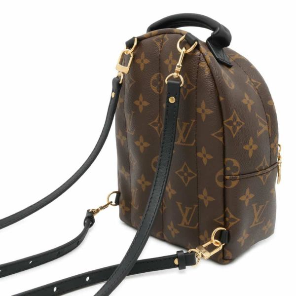 ルイヴィトン リュック モノグラム パームスプリングス バックパックMINI M44873 LOUIS VUITTON ミニバッグ 黒 ブラック