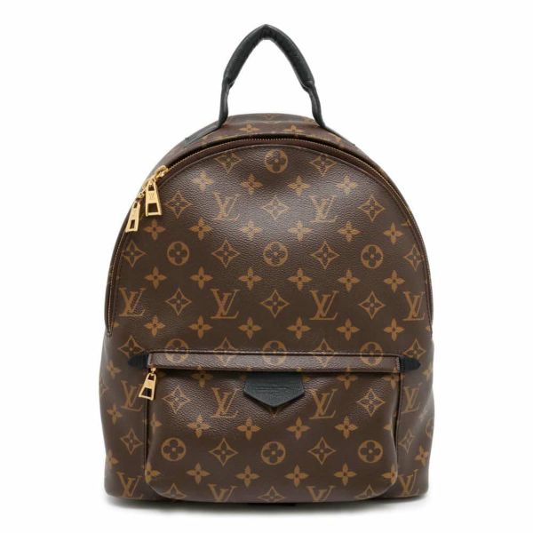 ルイヴィトン リュック モノグラム パームスプリングス バックパックMM M44874 LOUIS VUITTON 黒 ブラック