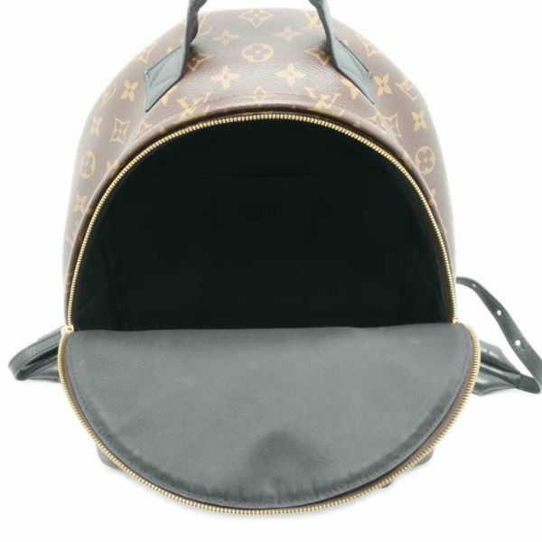 ルイヴィトン リュック モノグラム パームスプリングス バックパックMM M44874 LOUIS VUITTON 黒 ブラック