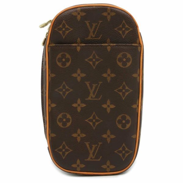 ルイヴィトン ボディバッグ モノグラム ポシェット・ガンジュ M51870 LOUIS VUITTON ショルダーバッグ