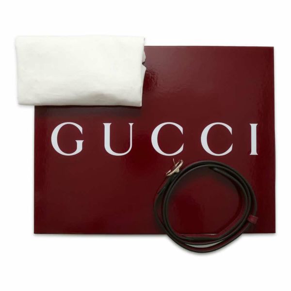 グッチ トートバッグ フック クロージャー付き スモール レザー 795349 GUCCI 2wayショルダーバッグ ハンドバッグ ボルドー