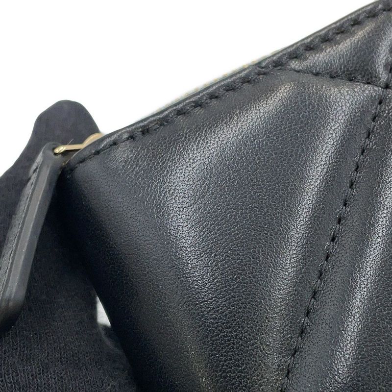 シャネル コインケース CAHNEL19 ディズヌフ コインパース ココマーク マトラッセ AP0949 CHANEL 小銭入れ 黒