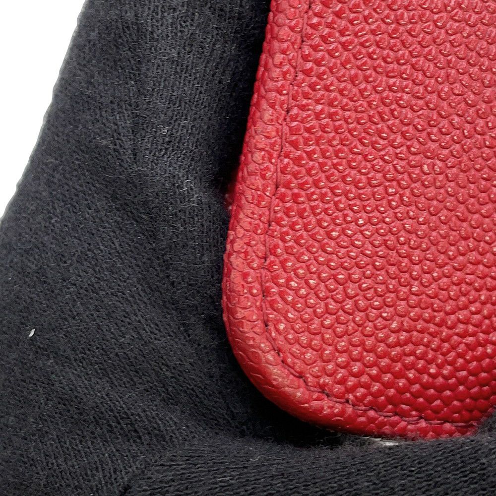 シャネル チェーンウォレット マトラッセ ココマーク マドモアゼル キャビアスキン A80972 CHANEL 財布