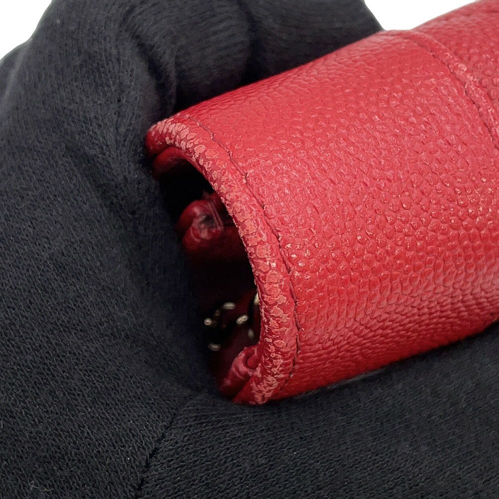 シャネル チェーンウォレット マトラッセ ココマーク マドモアゼル キャビアスキン A80972 CHANEL 財布