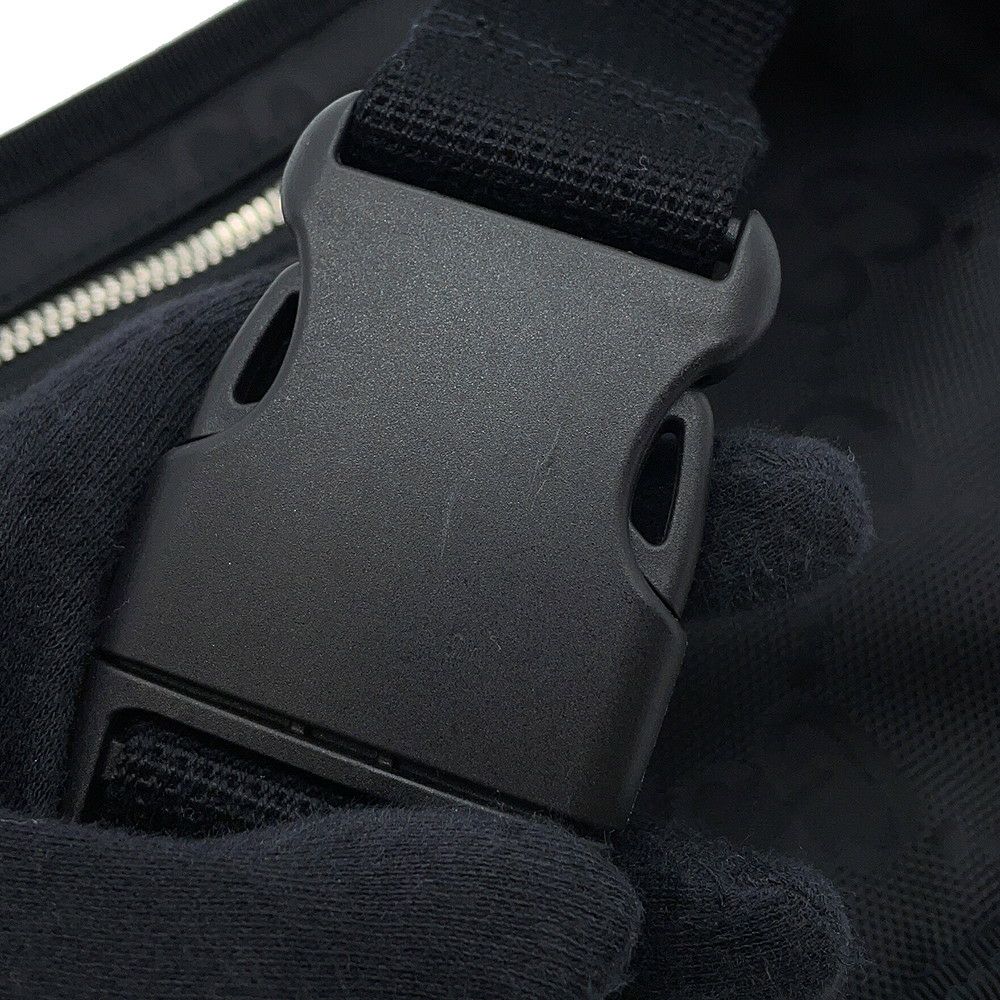 グッチ ボディバッグ  オフザグリッド GGナイロン 739376 GUCCI ウエストバッグ 黒