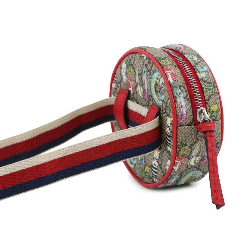 グッチ ボディバッグ チルドレンズ ヒグチユウコ  猫 GGスプリーム/レザー 502330 GUCCI  キッズ ウエストポーチ
