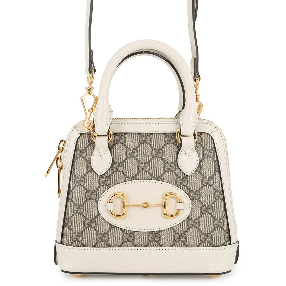 グッチ ショルダーバッグ ホースビット ミニ GGスプリーム/レザー 640716 GUCCI バッグ 2way ハンドバッグ