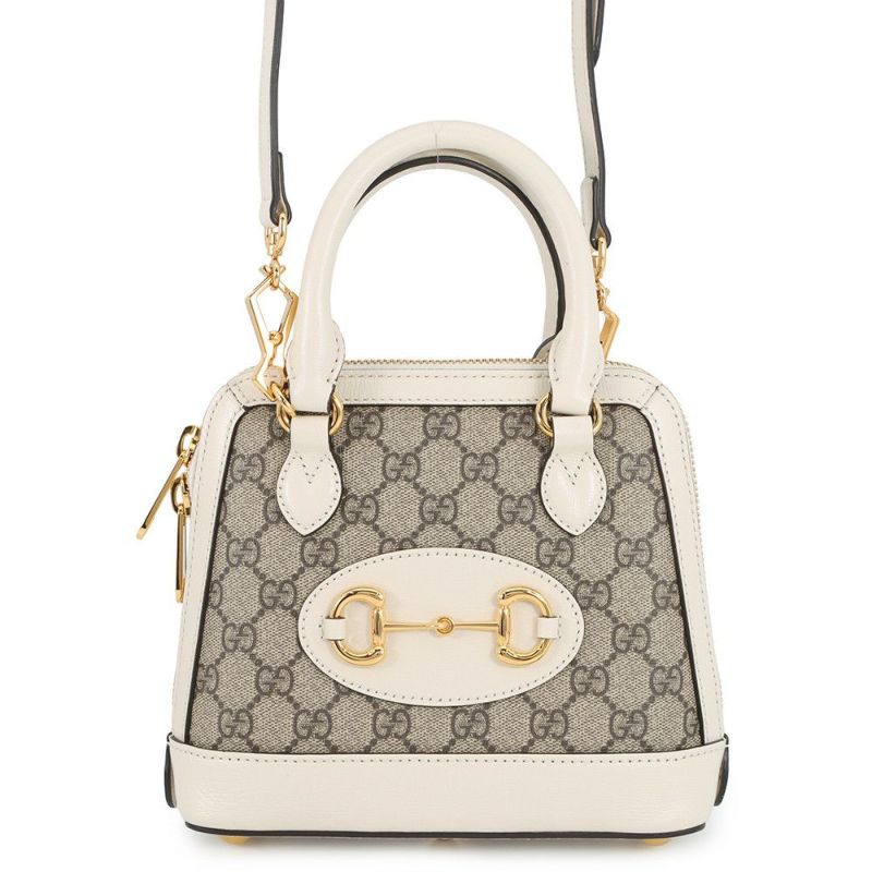 グッチ ショルダーバッグ ホースビット ミニ GGスプリーム/レザー 640716 GUCCI バッグ 2way ハンドバッグ