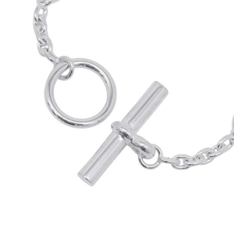 エルメス ブレスレット シェーヌダンクル ファランドール SV925シルバー サイズST HERMES ジュエリー