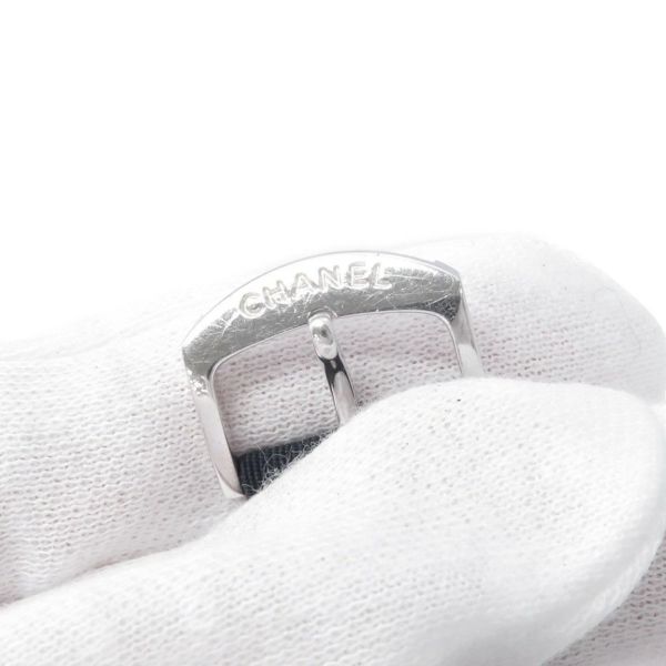 シャネル カメリア サファイア/ダイヤベゼル H1186 CHANEL 腕時計 ホワイトシェル文字盤 4Pダイヤ クォーツ