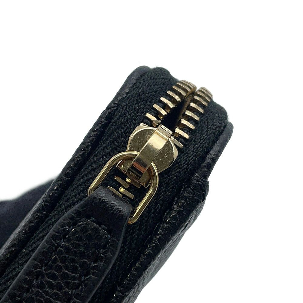 シャネル コインケース マトラッセ ココマーク キャビアスキン L字ファスナー AP3999 財布 カードケース 黒