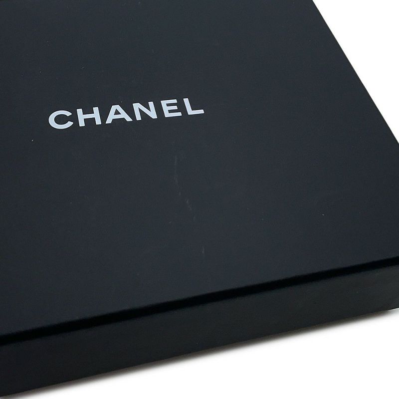 シャネル 三つ折り財布 マトラッセ ココマーク クラシック スモール フラップ ウォレット キャビアスキン AP0230 CHANEL 財布 黒