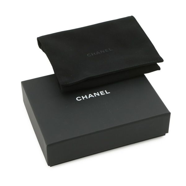 シャネル 三つ折り財布 マトラッセ ココマーク クラシック スモール フラップ ウォレット キャビアスキン AP0230 CHANEL 財布 黒