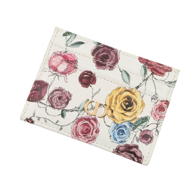 クリスチャン・ディオール カードケース カロ フラワー Christian Dior 財布