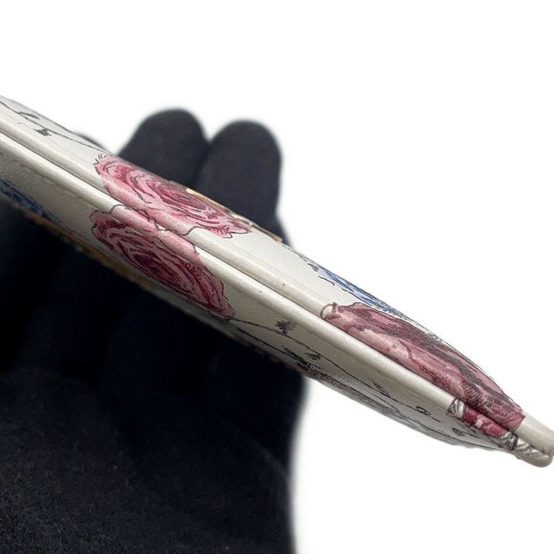 クリスチャン・ディオール カードケース カロ フラワー Christian Dior 財布