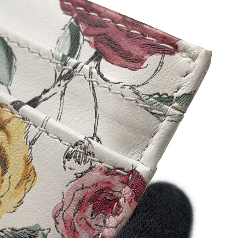 クリスチャン・ディオール カードケース カロ フラワー Christian Dior 財布