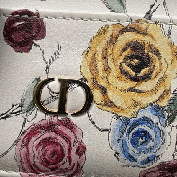 クリスチャン・ディオール カードケース カロ フラワー Christian Dior 財布