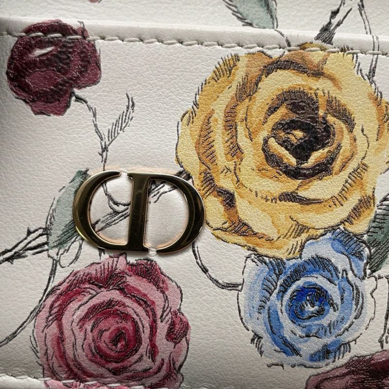 クリスチャン・ディオール カードケース カロ フラワー Christian Dior 財布