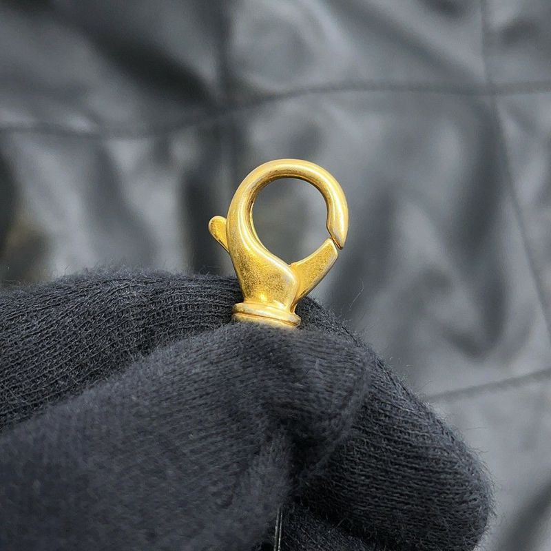 シャネル ハンドバッグ シャネル22 ミディアム シャイニーカーフレザー AS3261 CHANEL バッグ ショルダーバッグ 黒