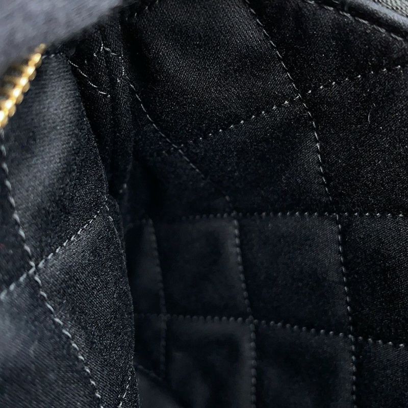 シャネル ハンドバッグ シャネル22 ミディアム シャイニーカーフレザー AS3261 CHANEL バッグ ショルダーバッグ 黒