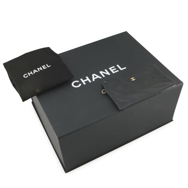 シャネル ハンドバッグ シャネル22 ミディアム シャイニーカーフレザー AS3261 CHANEL バッグ ショルダーバッグ 黒