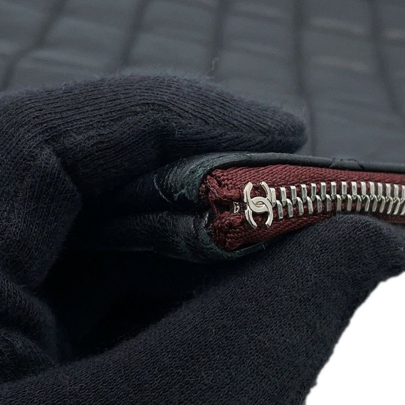 シャネル クラッチバッグ マトラッセ ココマーク ラムスキン A82552 CHANEL バッグ ポーチ