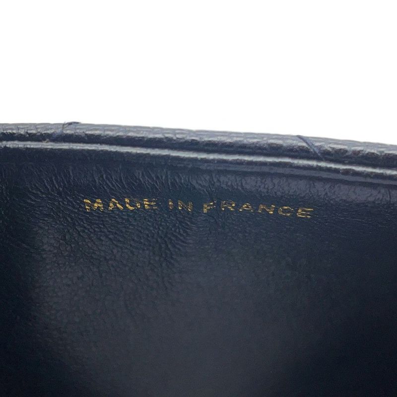 シャネル チェーンショルダーバッグ マトラッセ25 ココマーク ダイアナ キャビアスキン A01165 CHANEL 黒