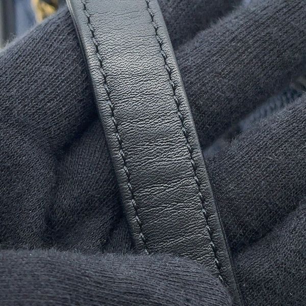 シャネル チェーンショルダーバッグ CCフィリグリー バニティバッグ キャビアスキン A93343 CHANEL 黒