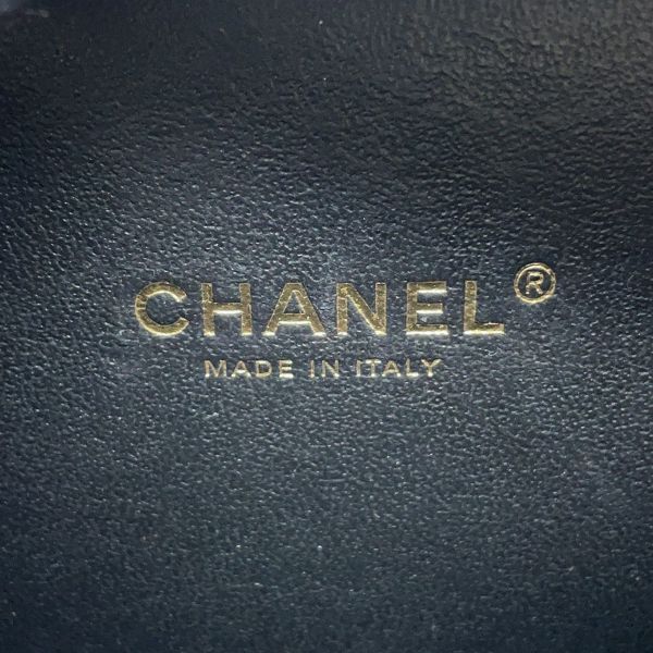 シャネル チェーンショルダーバッグ CCフィリグリー バニティバッグ キャビアスキン A93343 CHANEL 黒