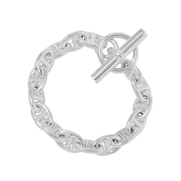 エルメス ブレスレット シェーヌダンクルPM 16コマ SV925シルバー HERMES ジュエリー