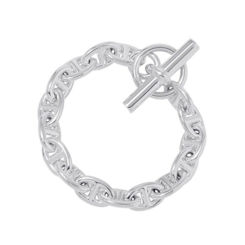 エルメス ブレスレット シェーヌダンクルPM 16コマ SV925シルバー HERMES ジュエリー