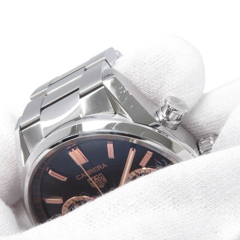 タグホイヤー カレラ キャリバーホイヤー02 クロノグラフ ジャパンリミテッドエディション 黒文字盤