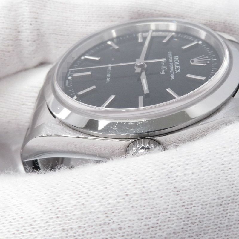 ロレックス エアキング F番 14000M ROLEX 腕時計 ウォッチ 黒文字盤