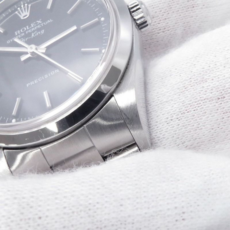 ロレックス エアキング F番 14000M ROLEX 腕時計 ウォッチ 黒文字盤