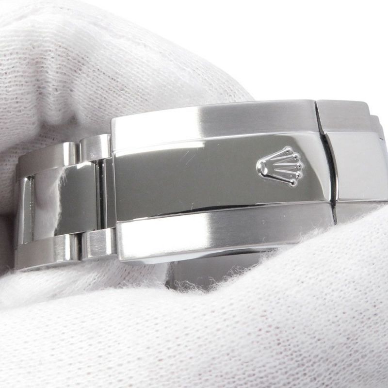 ロレックス ミルガウス グリーンガラス ランダムシリアル ルーレット 116400GV ROLEX 腕時計 黒文字盤