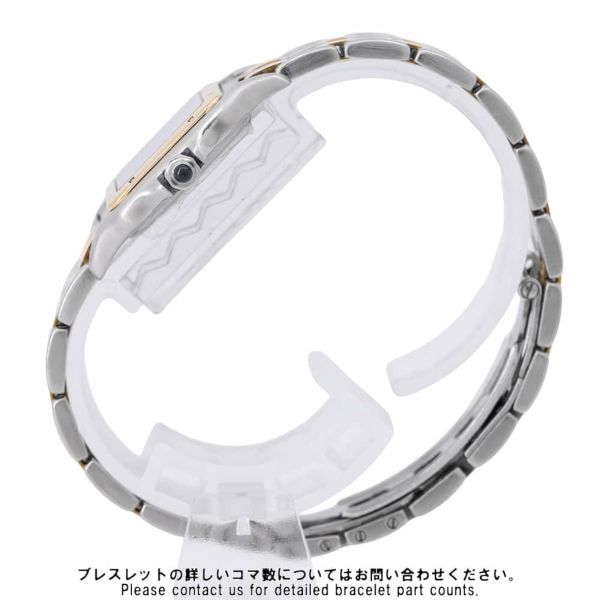 カルティエ パンテール 2ロウ SM W25029B6 SS/K18イエローゴールド Cartier 腕時計 アイボリー文字盤 クォーツ