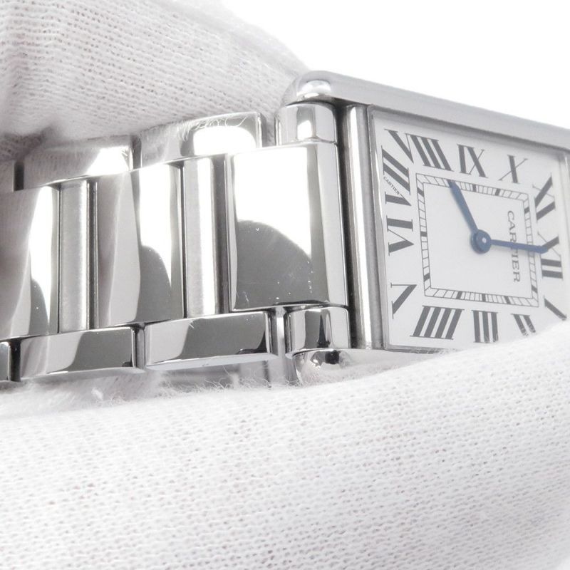 カルティエ タンク マスト LM WSTA0052 Cartier 腕時計 シルバー文字盤