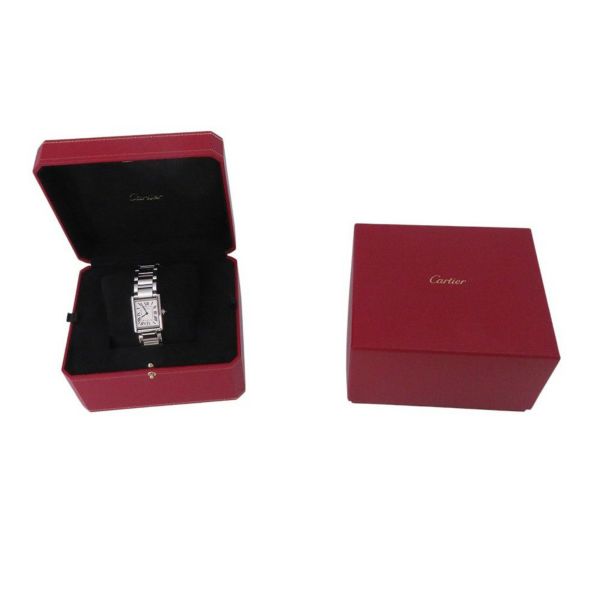 カルティエ タンク マスト LM WSTA0052 Cartier 腕時計 シルバー文字盤