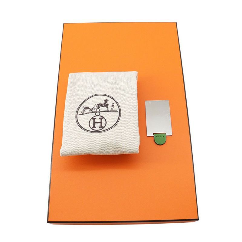 エルメス ミニ コンスタンス3 ミロワール ヴェールユッカ/シルバー金具/ホワイトラッカー金具 エプソン W刻印