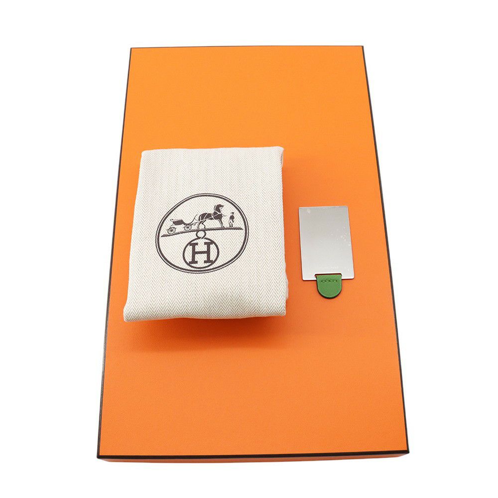 エルメス ミニ コンスタンス3 ミロワール ヴェールユッカ/シルバー金具/ホワイトラッカー金具 エプソン W刻印