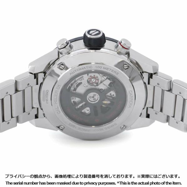 タグホイヤー カレラ キャリバー ホイヤー01 クロノグラフ CAR2A1W.BA0703 TAG Heuer 腕時計　黒文字盤