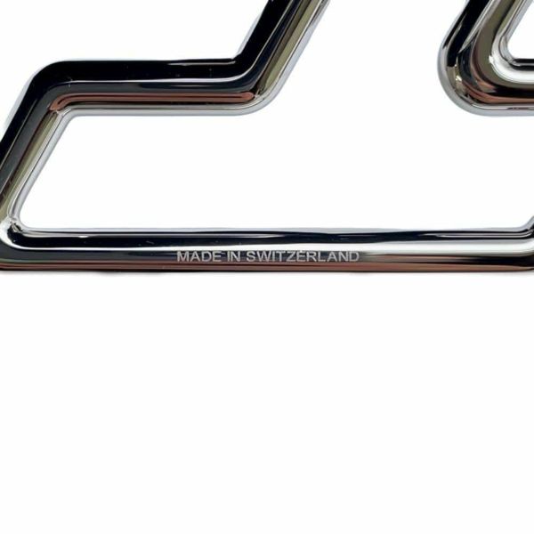 エルメス キーホルダー H・トゥ・スピード シルバー金具 HERMES キーリング