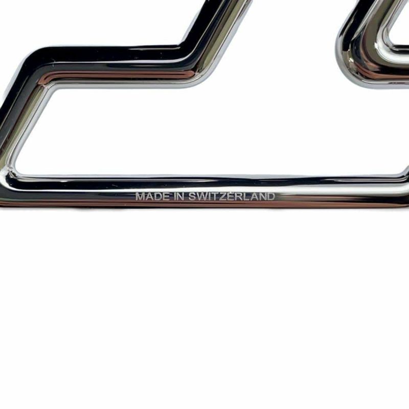 エルメス キーホルダー H・トゥ・スピード シルバー金具 HERMES キーリング