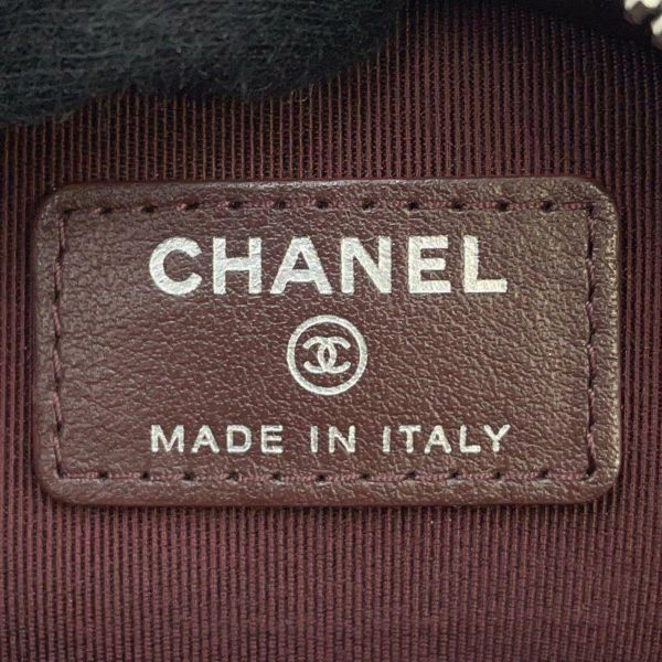 シャネル チェーンショルダーバッグ マトラッセ ココマーク ラウンド クラシック ミニ ラムスキン AP0245 CHANEL 黒