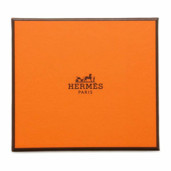 エルメス コインケース バスティア ローズエクストリーム ヴォーマダム W刻印 HERMES 財布