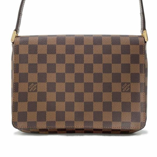 ルイヴィトン ショルダーバッグ ダミエ・エベヌ ミュゼット・タンゴ ロング N51301 LOUIS VUITTON