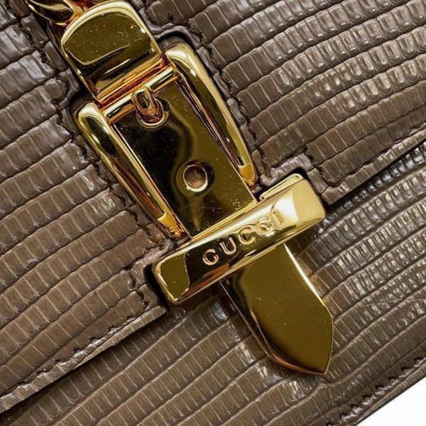 グッチ ショルダーバッグ シルヴィ1969 リザード 601067 GUCCI バッグ