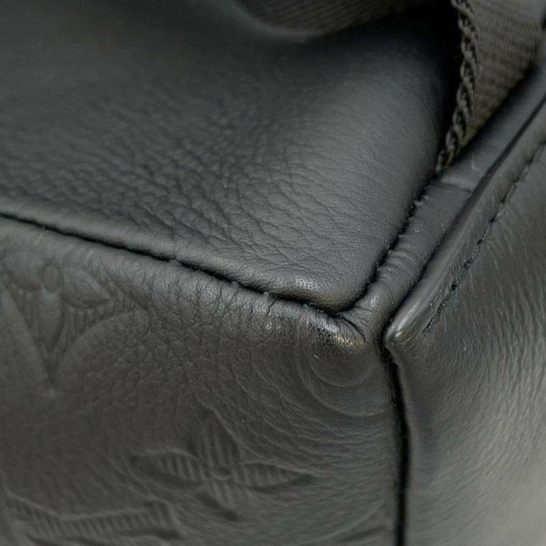 ルイヴィトン リュックサック モノグラム・シャドウ ディスカバリー・バックパック M46553 LOUIS VUITTON 黒 ブラック